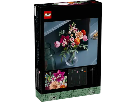 LEGO 10342 Botanicals Pretty Pink Flower Bouquet