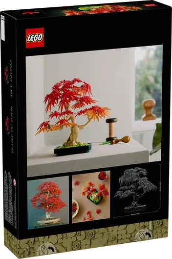 LEGO 10348 Botanicals Japanese Red Maple Bonsai Tree