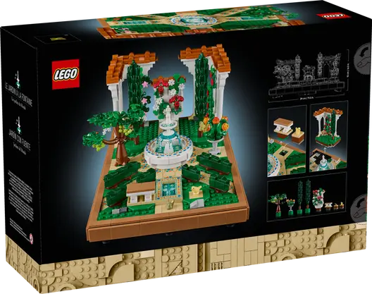 LEGO 10359 Fountain Garden