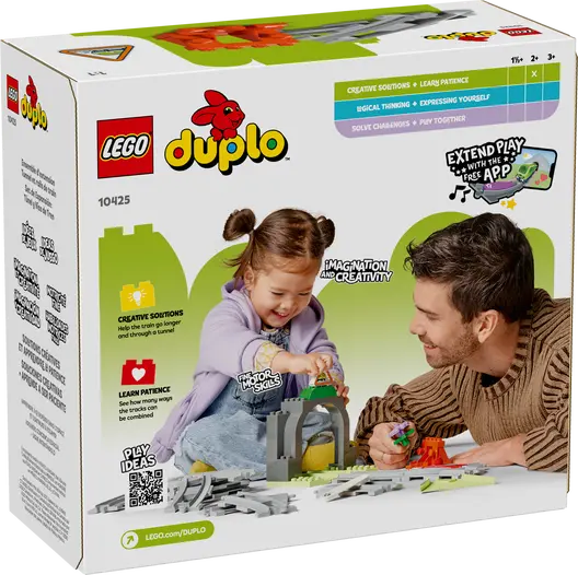 LEGO 10425 Duplo Trains Train Tunnel And Tracks Expansion Set