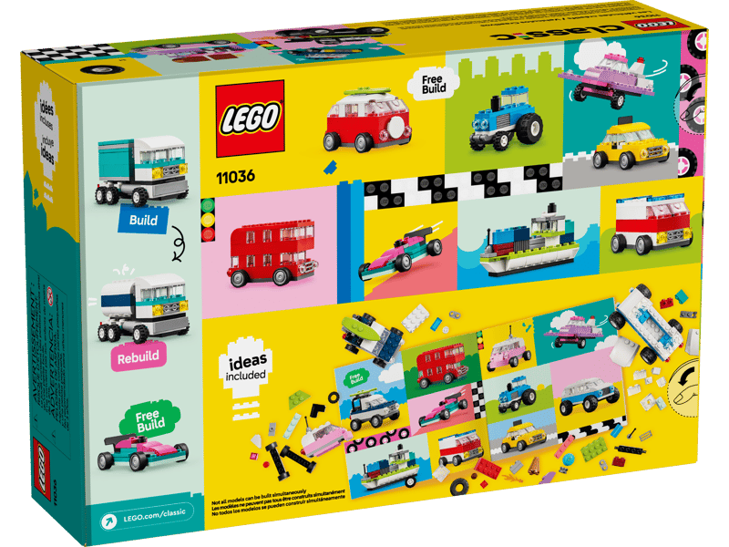 LEGO 11036 Classic Creative Vehicles