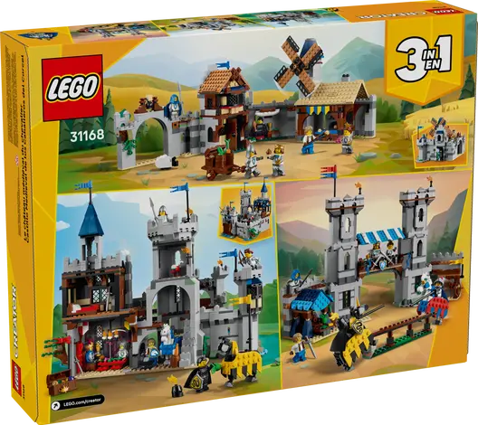 LEGO 31168 Creator Medieval Horse Knight Castle