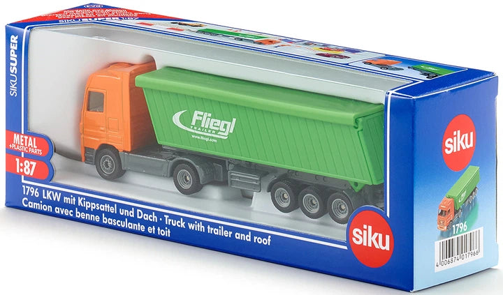 Sikusuper Truck with tipper Trailer