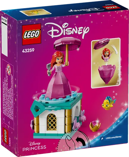 LEGO 43259 Disney Princess Twirling Ariel