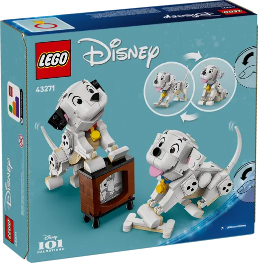 LEGO 43271 Disney Lucky & Penny 101 Dalmatians Puppies
