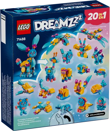 LEGO 71488 DREAMZzz Bunchu's Creative Animal Adventures