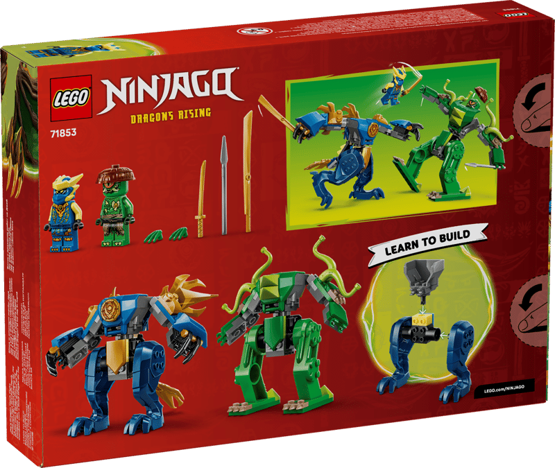 LEGO 71853 NINJAGO Jay's Dragon Mech Fight