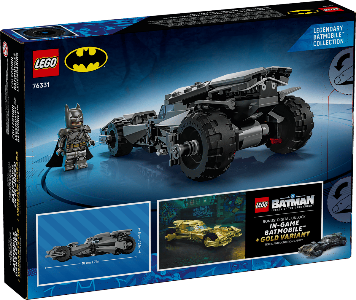 LEGO 76331 Batman V Superman Batmobile