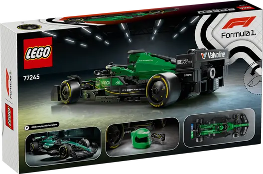 Lego 77245 Aston Martin Aramco F1® AMR24 Race Car