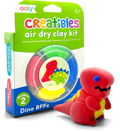 Dino BFFs Creatibles Mini Air Dry Clay Kit