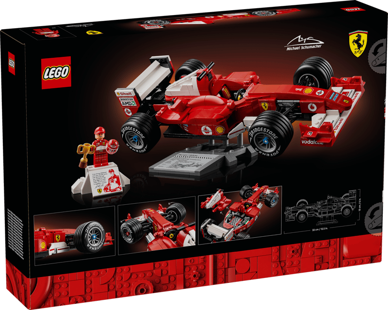 LEGO 11375 Icons Ferrari F2004 & Michael Schumacher