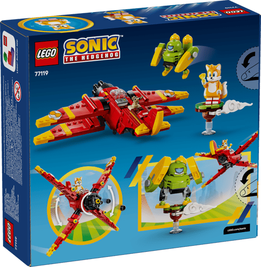 LEGO Sonic 77119 Tails's Tornado 1