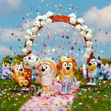 Bluey S11 Figure 4 Pack Wedding Time