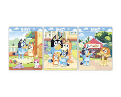 Bluey Preschool Puzzles 3 Pack