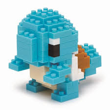 Kawada NBPM-004 nanoblock Pokemon Squirtle (Zenigame)