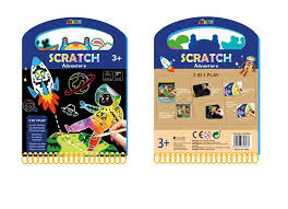 Avenir Scratch Book - Adventure