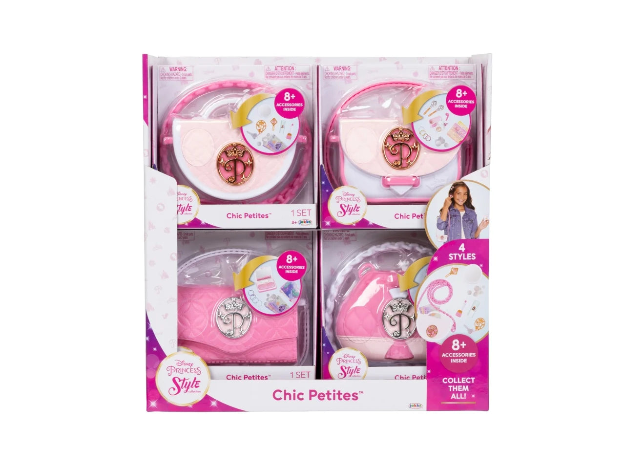 Disney Princess Style Collection Chic Petites Purse Assorted Style