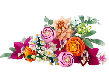 LEGO 10342 Botanicals Pretty Pink Flower Bouquet