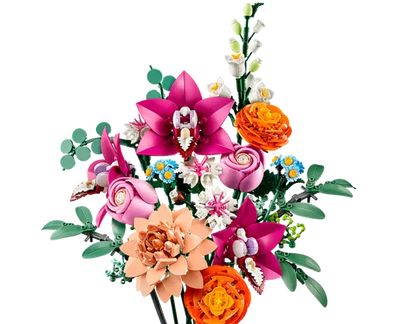 LEGO 10342 Botanicals Pretty Pink Flower Bouquet