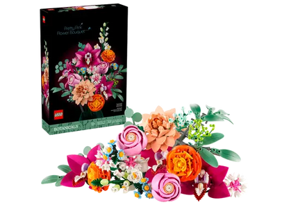 LEGO 10342 Botanicals Pretty Pink Flower Bouquet
