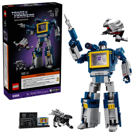 Lego 10358 Transformers Soundwave
