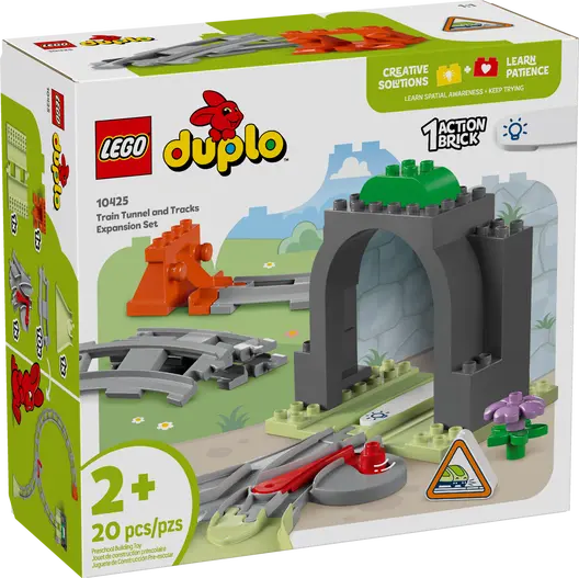 LEGO 10425 Duplo Trains Train Tunnel And Tracks Expansion Set