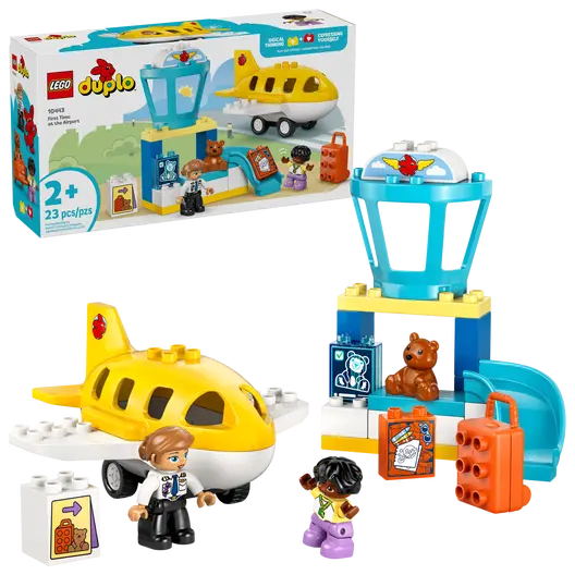 LEGO 10443 DUPLO Town First Time at the Airport