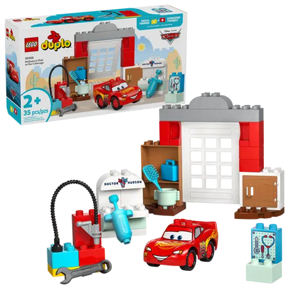 LEGO 10456 DUPLO Disney and Pixar Cars McQueen’s Visit to Doc’s Garage