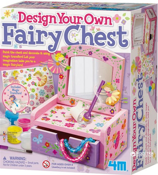 4M Design Your Own Fairy  Chest