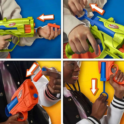 NERF N Series N1 Triple Action Pack Blaster