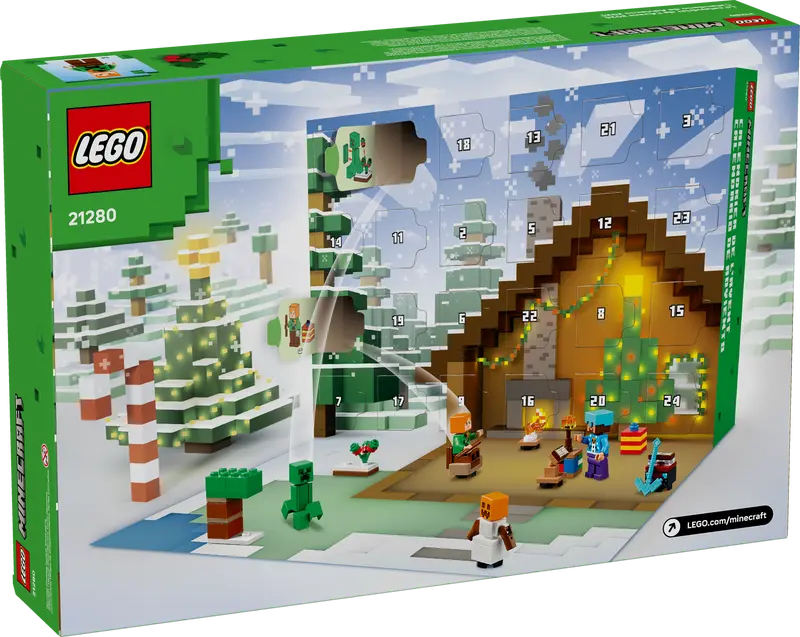 LEGO 21280 Minecraft® Advent Calendar 2025