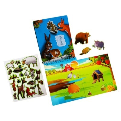 Livro de brincar QwiToy 3in1 Playbook Animals
