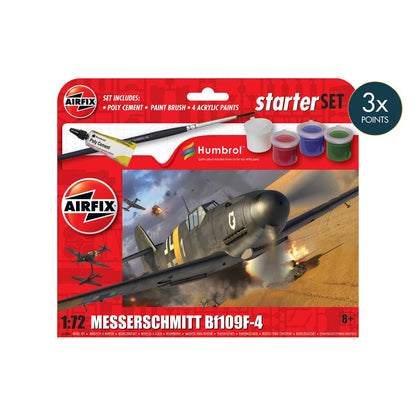 Airfix Starter Set Messerschmitt Bf109F-4