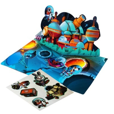 Livro de brincar QwiToy 3in1 Playbook Magic Adventures