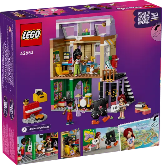 LEGO 42653 Friends Music Shop & Apartment