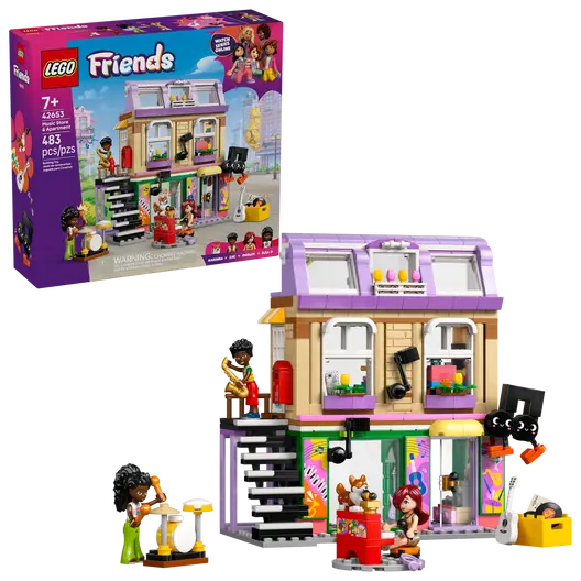 LEGO 42653 Friends Music Shop & Apartment