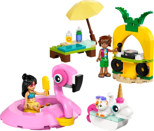LEGO 42658 Friends Unicorn & Flamingo Pool Party