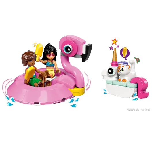 LEGO 42658 Friends Unicorn & Flamingo Pool Party