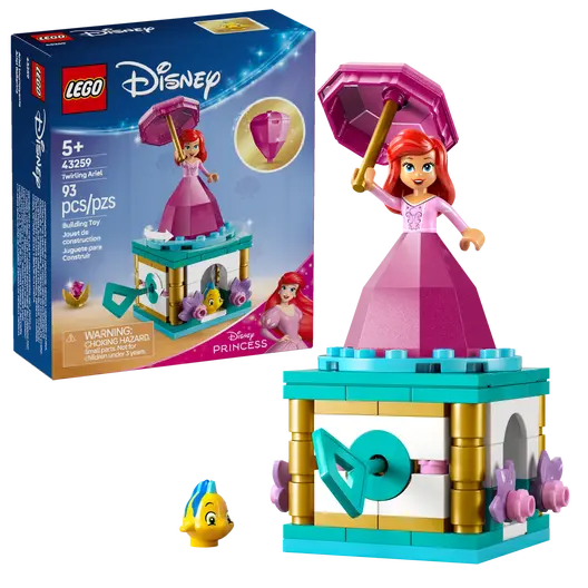 LEGO 43259 Disney Princess Twirling Ariel
