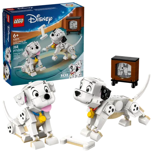 LEGO 43271 Disney Lucky & Penny 101 Dalmatians Puppies