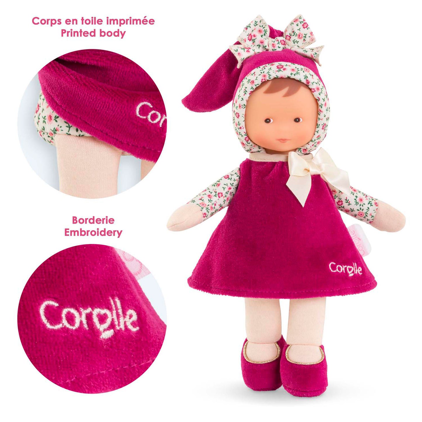 Corolle Miss Pink Grenadine Doll 25cm