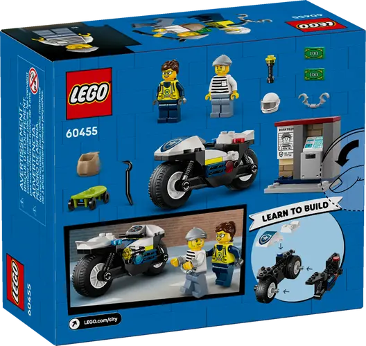LEGO 60455 City Police Motorcycle Chase