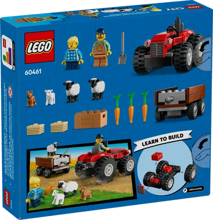 LEGO 60461 City Red Farm Tractor with Trailer & Sheep