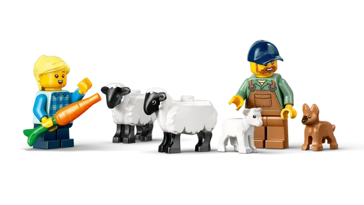 LEGO 60461 City Red Farm Tractor with Trailer & Sheep