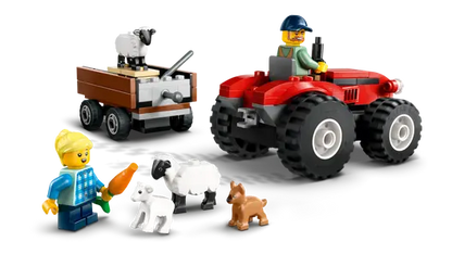 LEGO 60461 City Red Farm Tractor with Trailer & Sheep