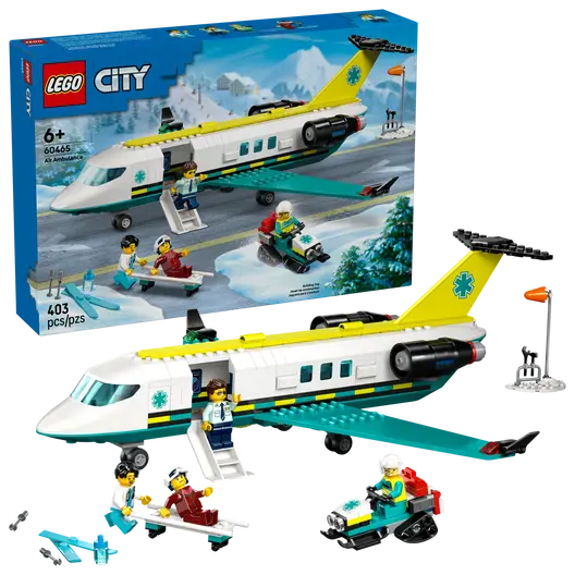 LEGO 60465 City Emergency Air Ambulance Plane
