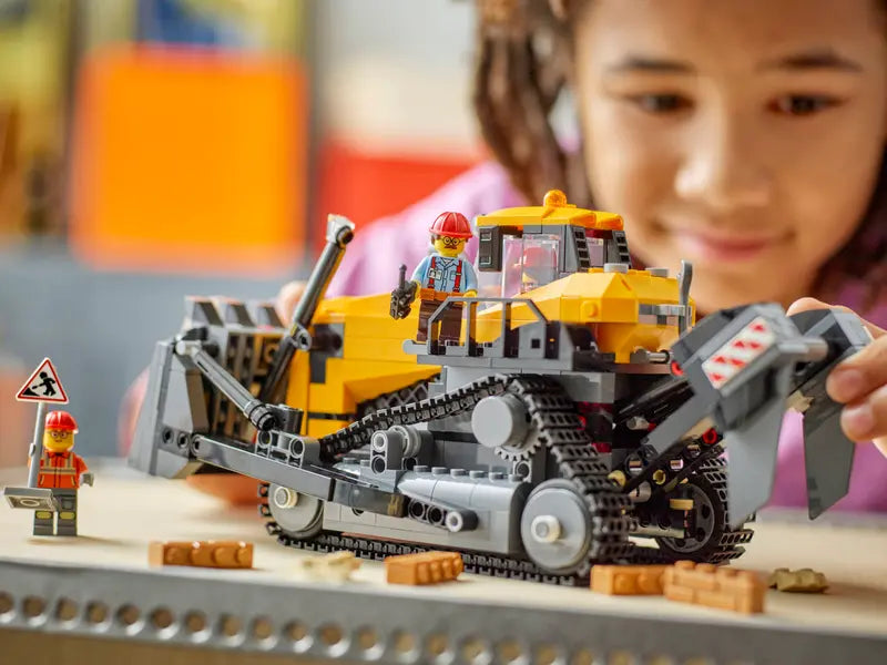 LEGO 60466 City Yellow Bulldozer