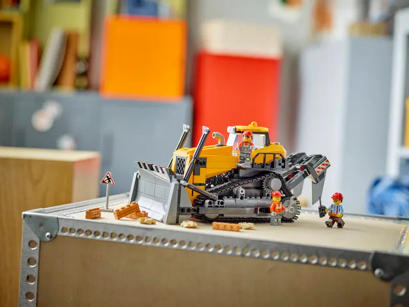 LEGO 60466 City Yellow Bulldozer