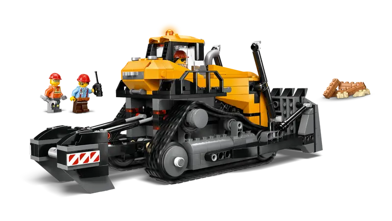 LEGO 60466 City Yellow Bulldozer