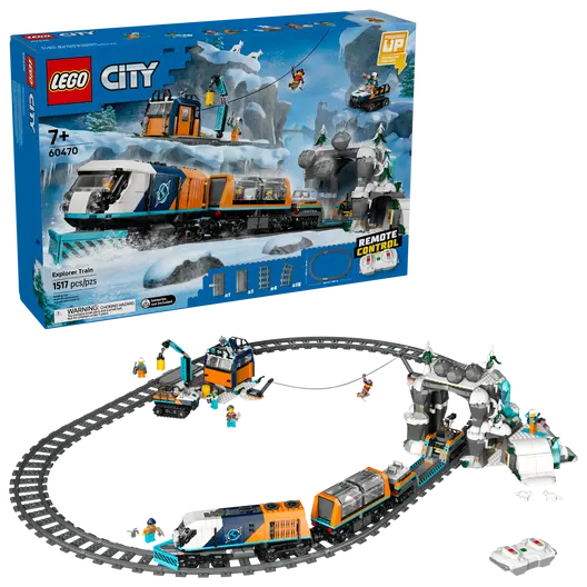 LEGO 60470 City Explorers’ Arctic Polar Express Train